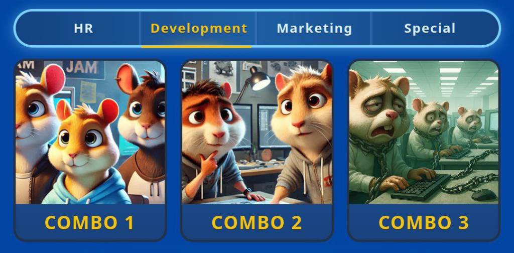 Hamster Kombat GameDev Daily Combo