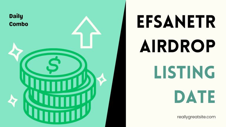 Efsane Airdrop Listing Date